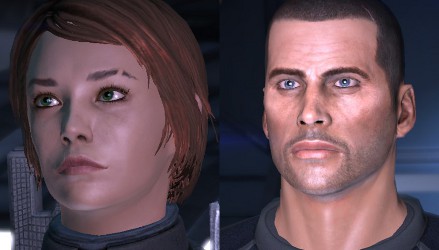 Default Commander Shepards